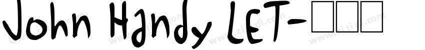 John Handy LET字体转换